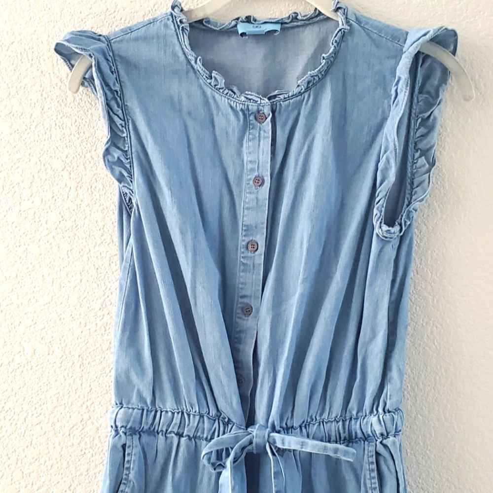CeCe denim jumpsuit XS to  Small